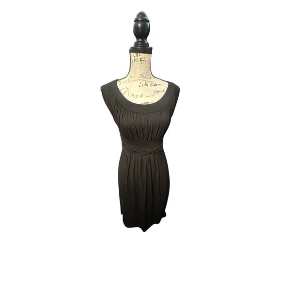 Gilli Kamile Jersey Ruched Detail Dress – Black – Size Medium – NWT - Picture 1 of 12